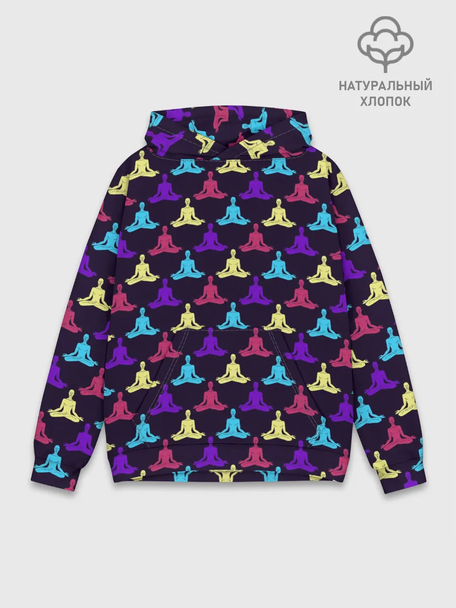 Худи мужской база хлопок / Йога