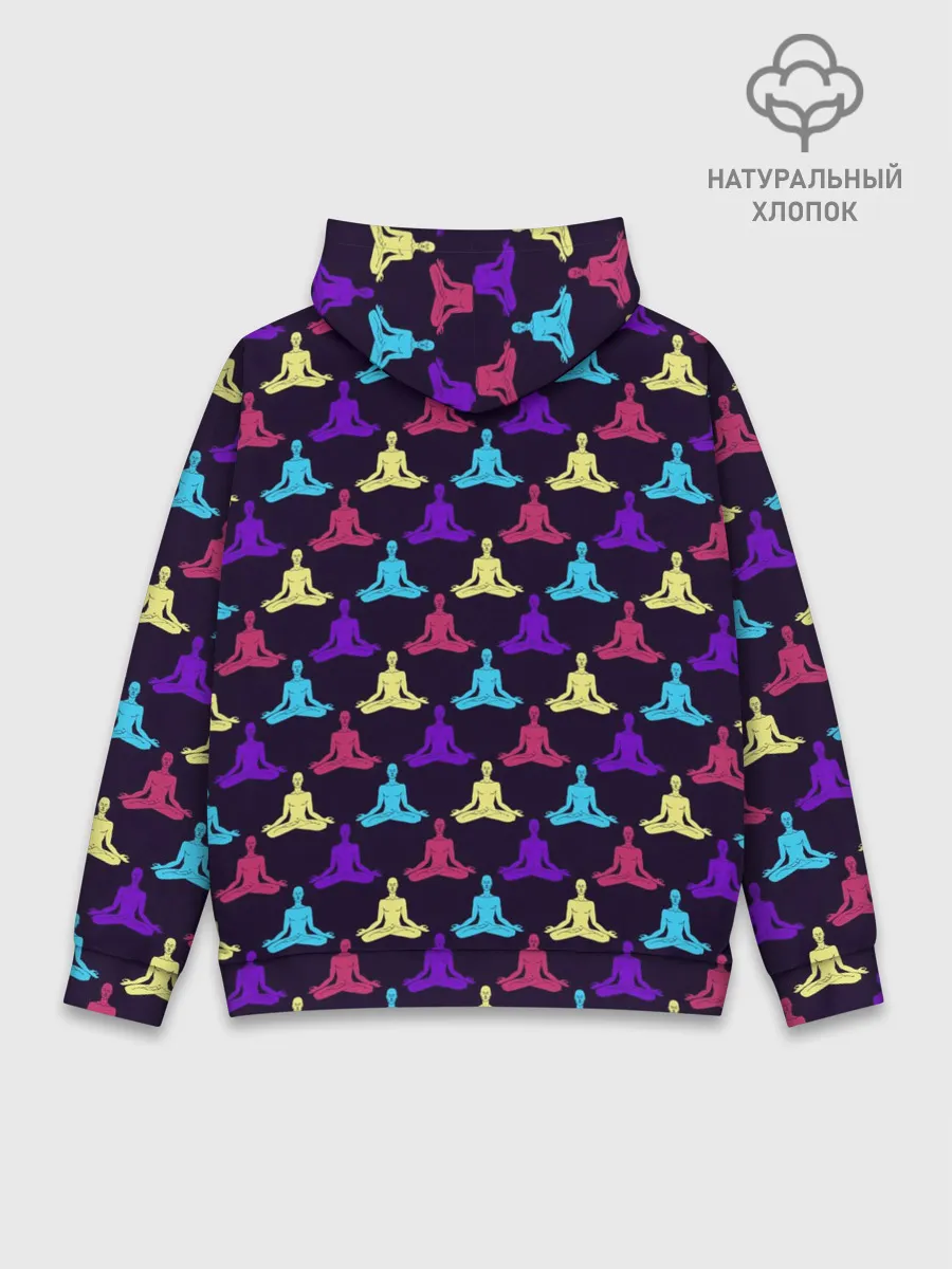 Худи мужской база хлопок / Йога
