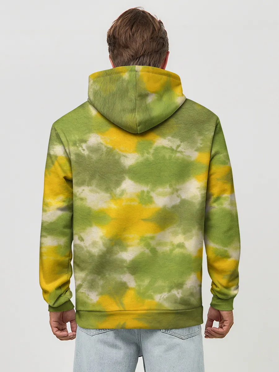 Худи мужской база хлопок / разводы краски