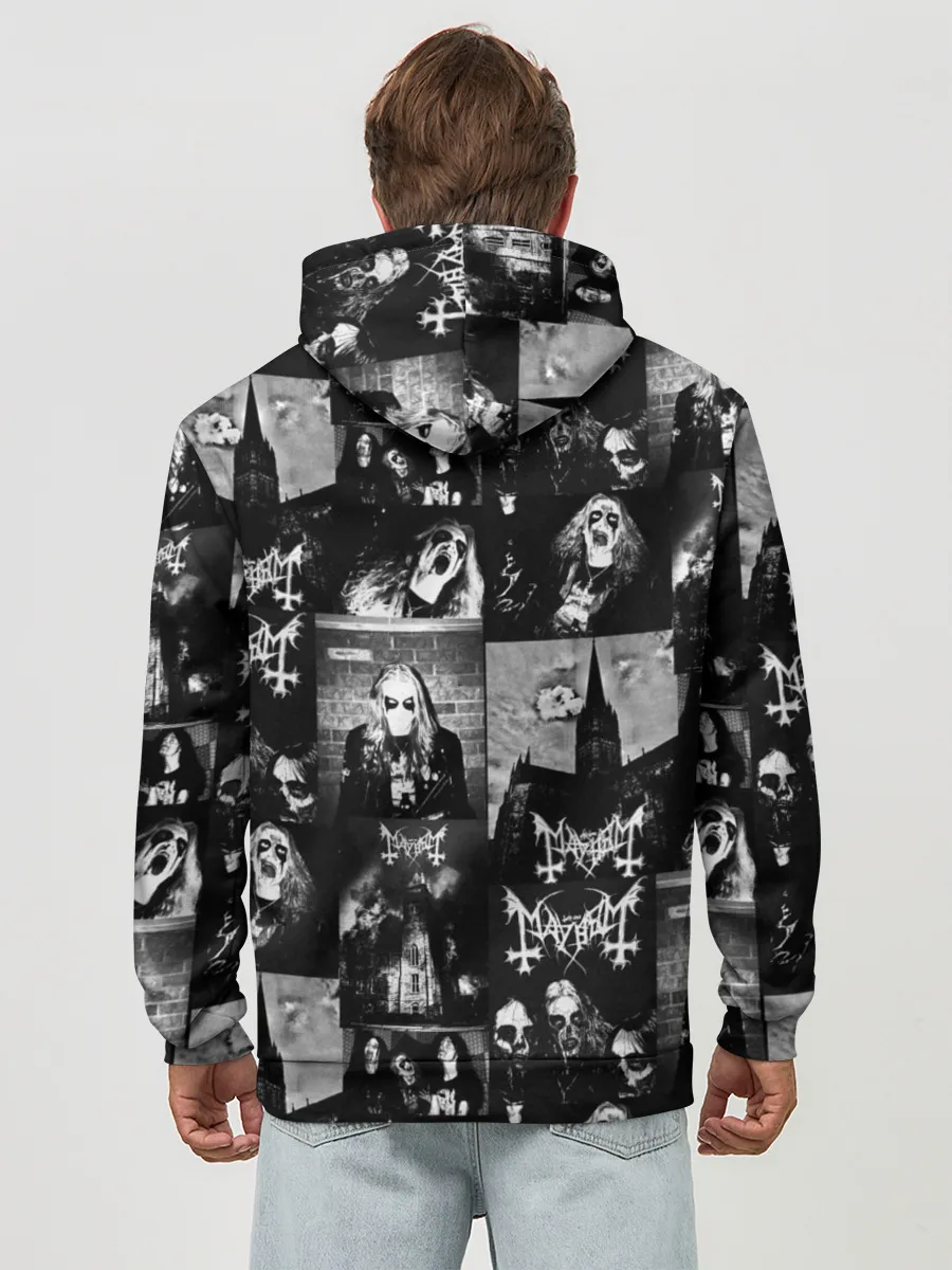 Худи мужской база хлопок / MAYHEM