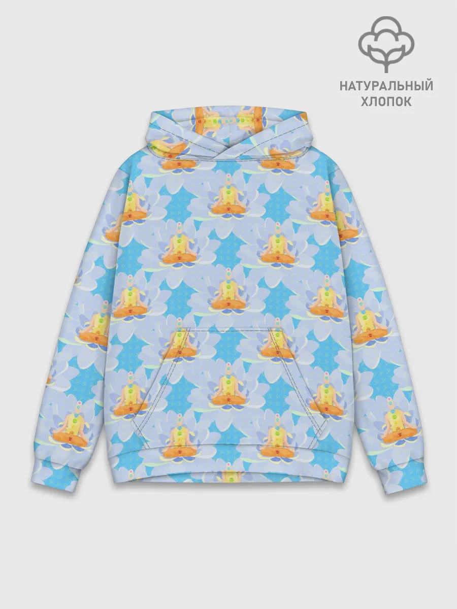 Худи мужской база хлопок / Йога