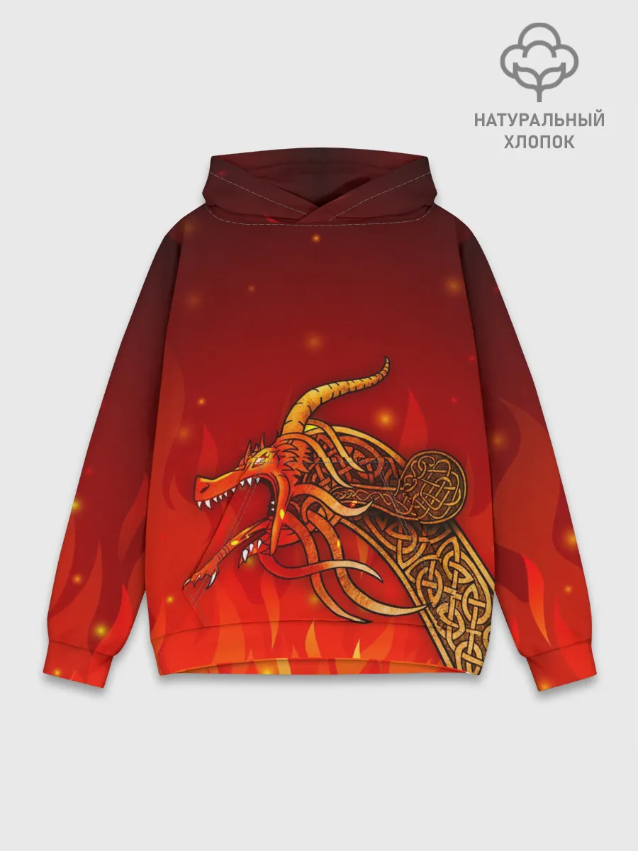 Худи мужской база хлопок / DRAGON LORE