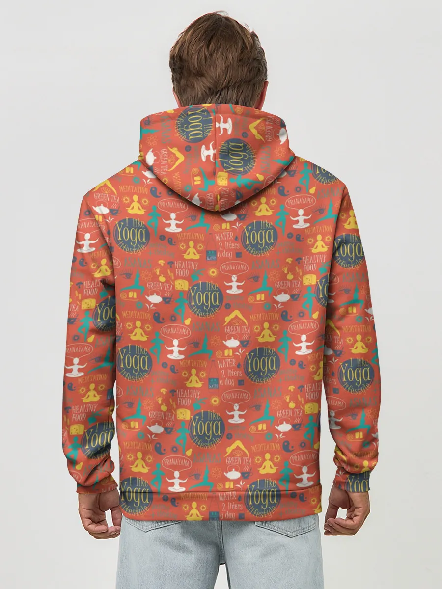 Худи мужской база хлопок / Yoga