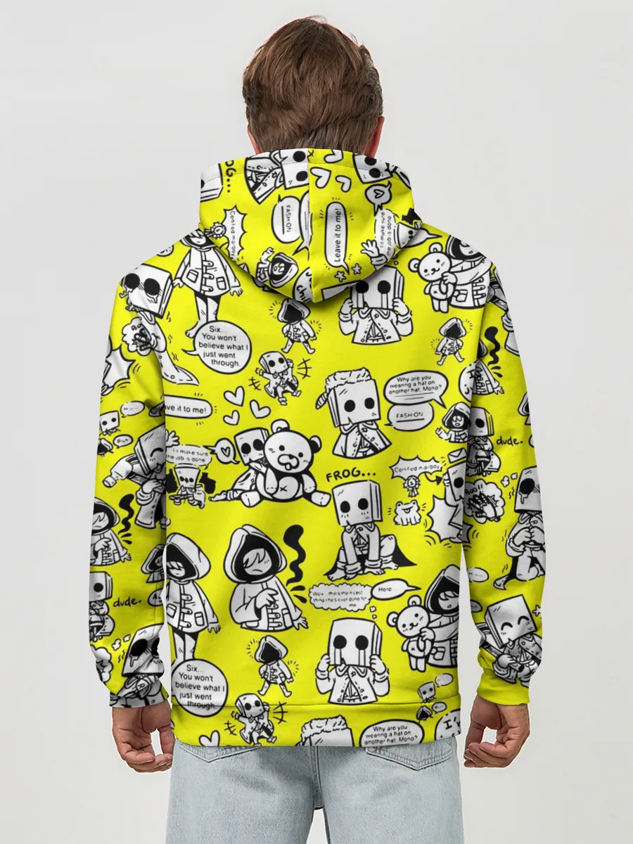 Худи мужской база хлопок / LITTLE NIGHTMARES