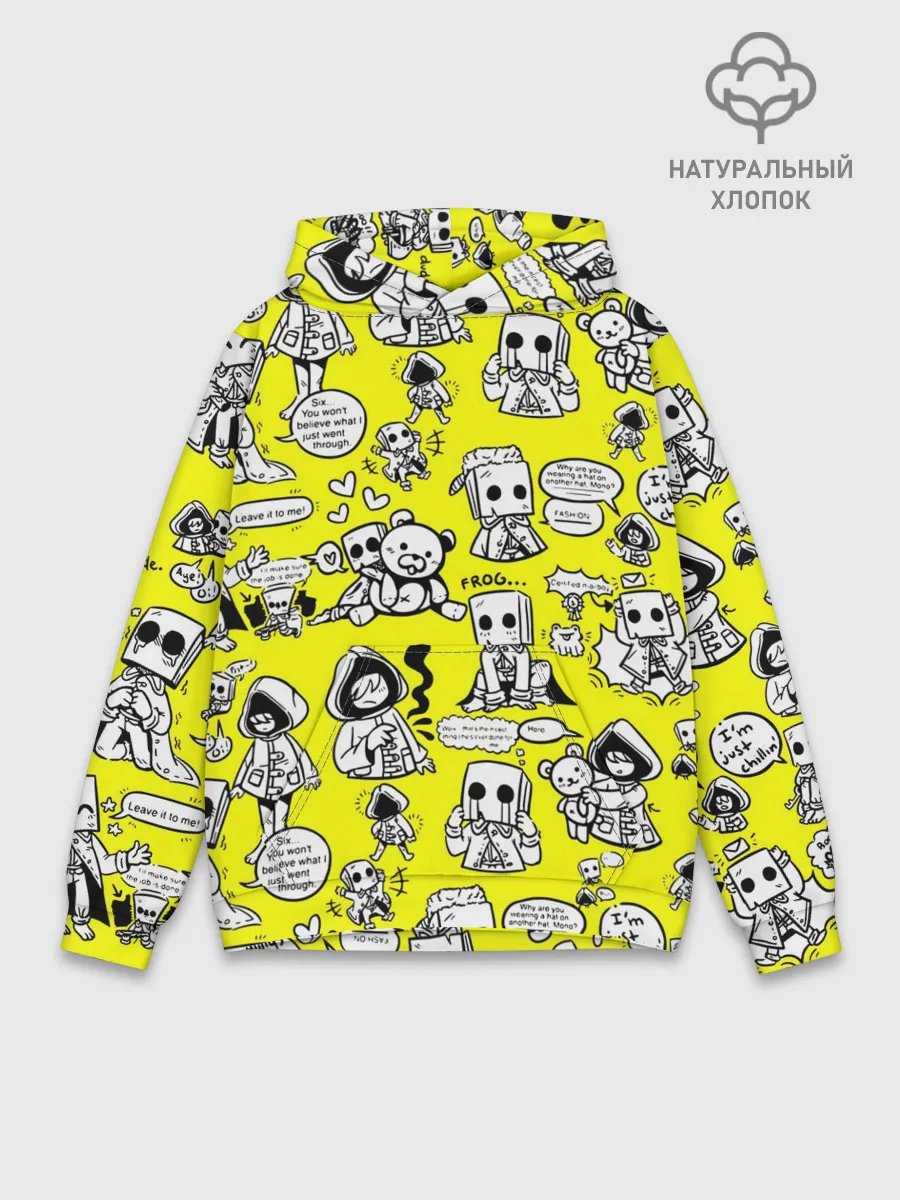 Худи мужской база хлопок / LITTLE NIGHTMARES