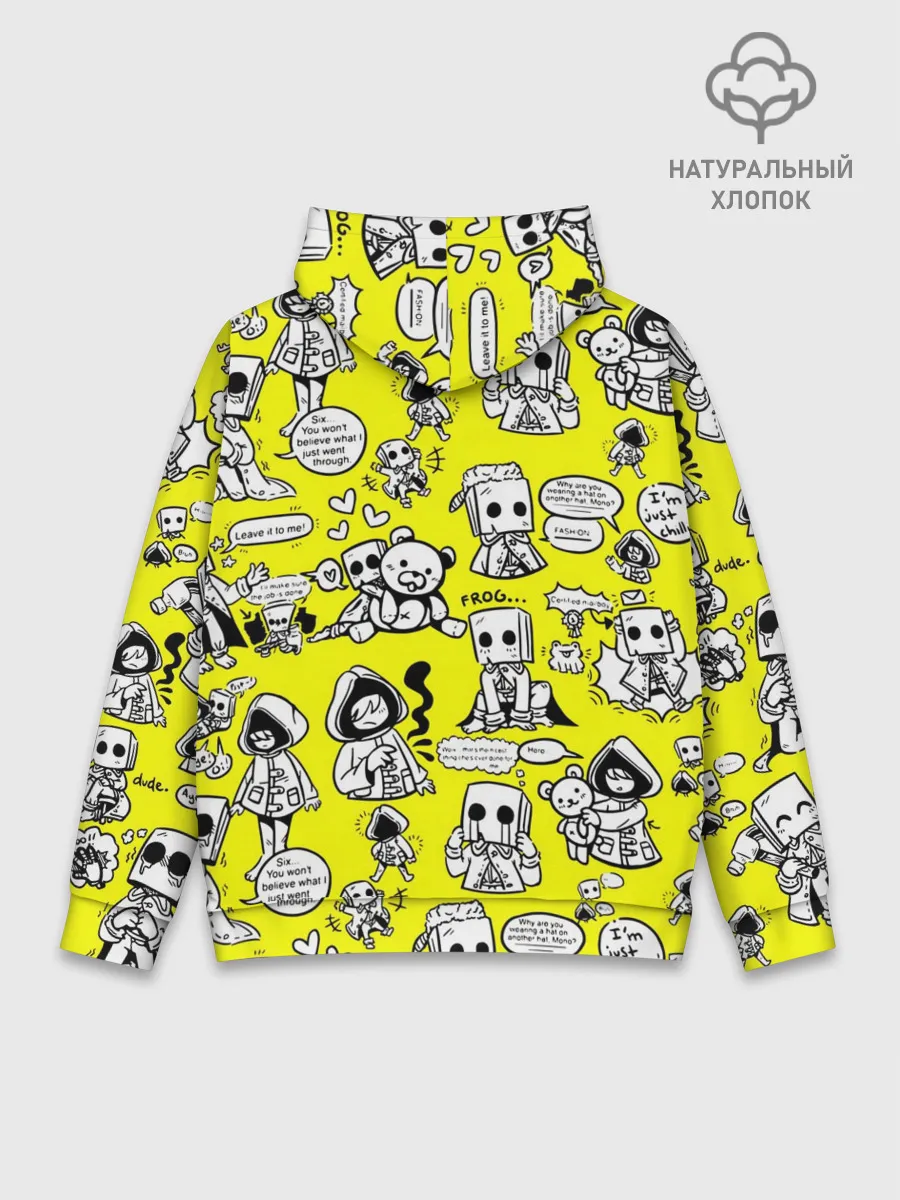 Худи мужской база хлопок / LITTLE NIGHTMARES