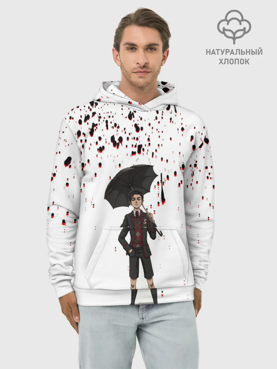 Худи мужской база хлопок / Академия Амбрелла
