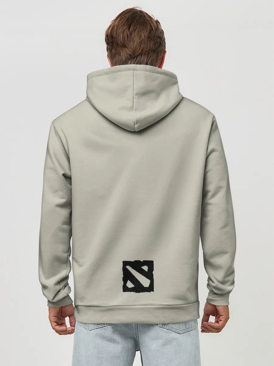 Худи мужской база хлопок / Fight me | Dota 2