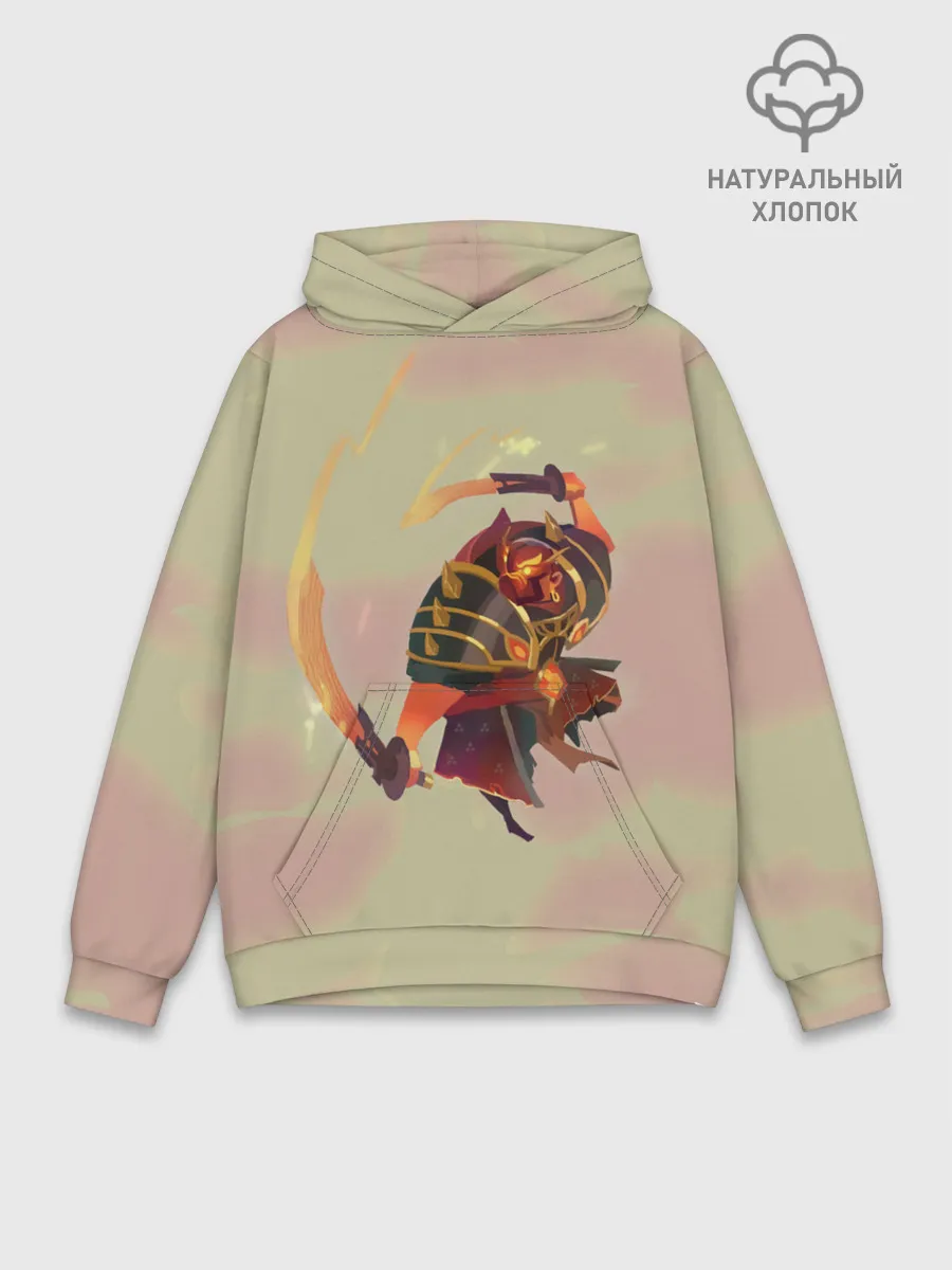 Худи мужской база хлопок / Ember | Dota 2