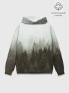 Худи мужской база хлопок / Деревья
