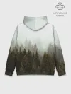 Худи мужской база хлопок / Деревья
