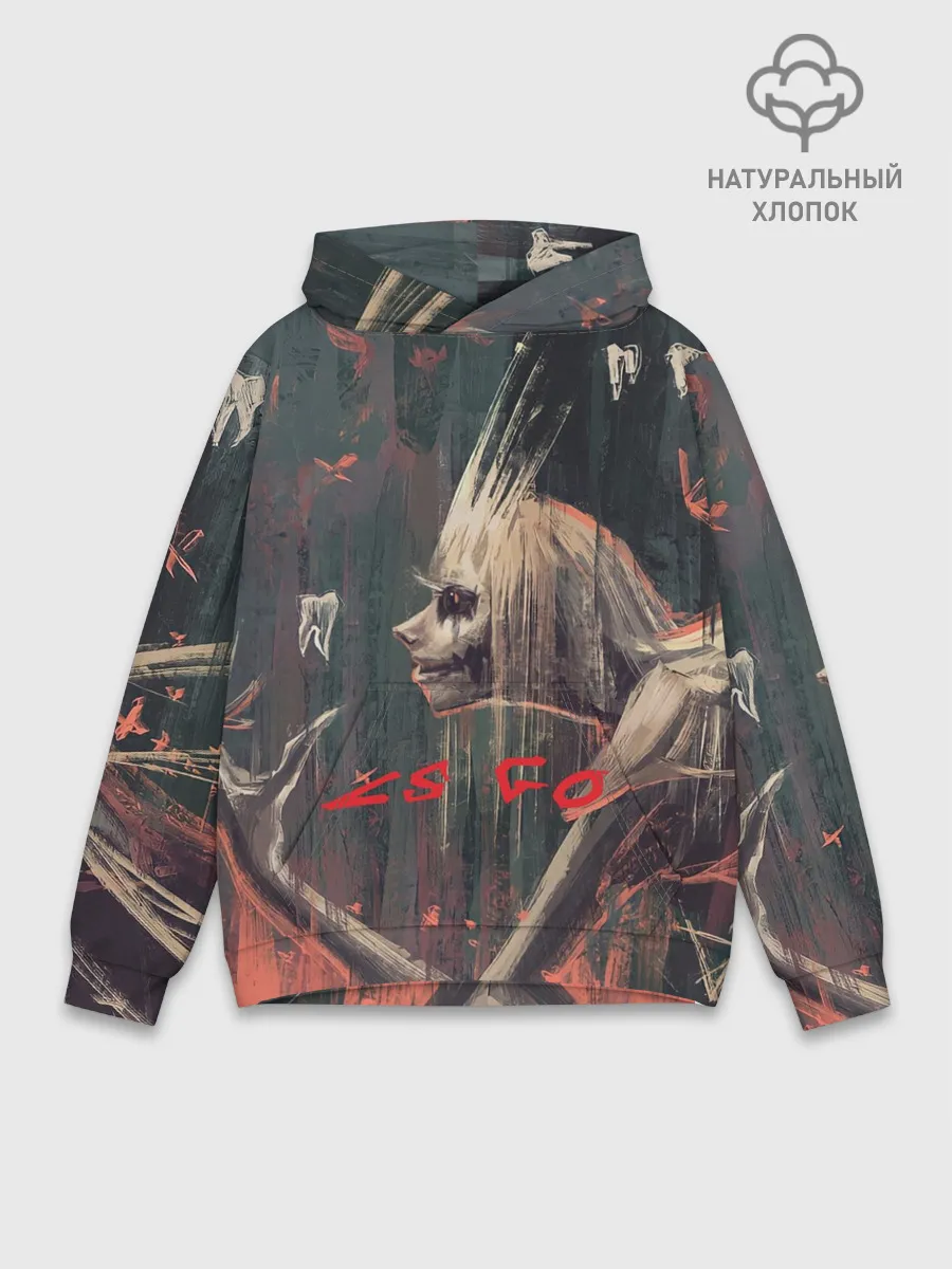 Худи мужской база хлопок / TOOTH FAIRY CS GO