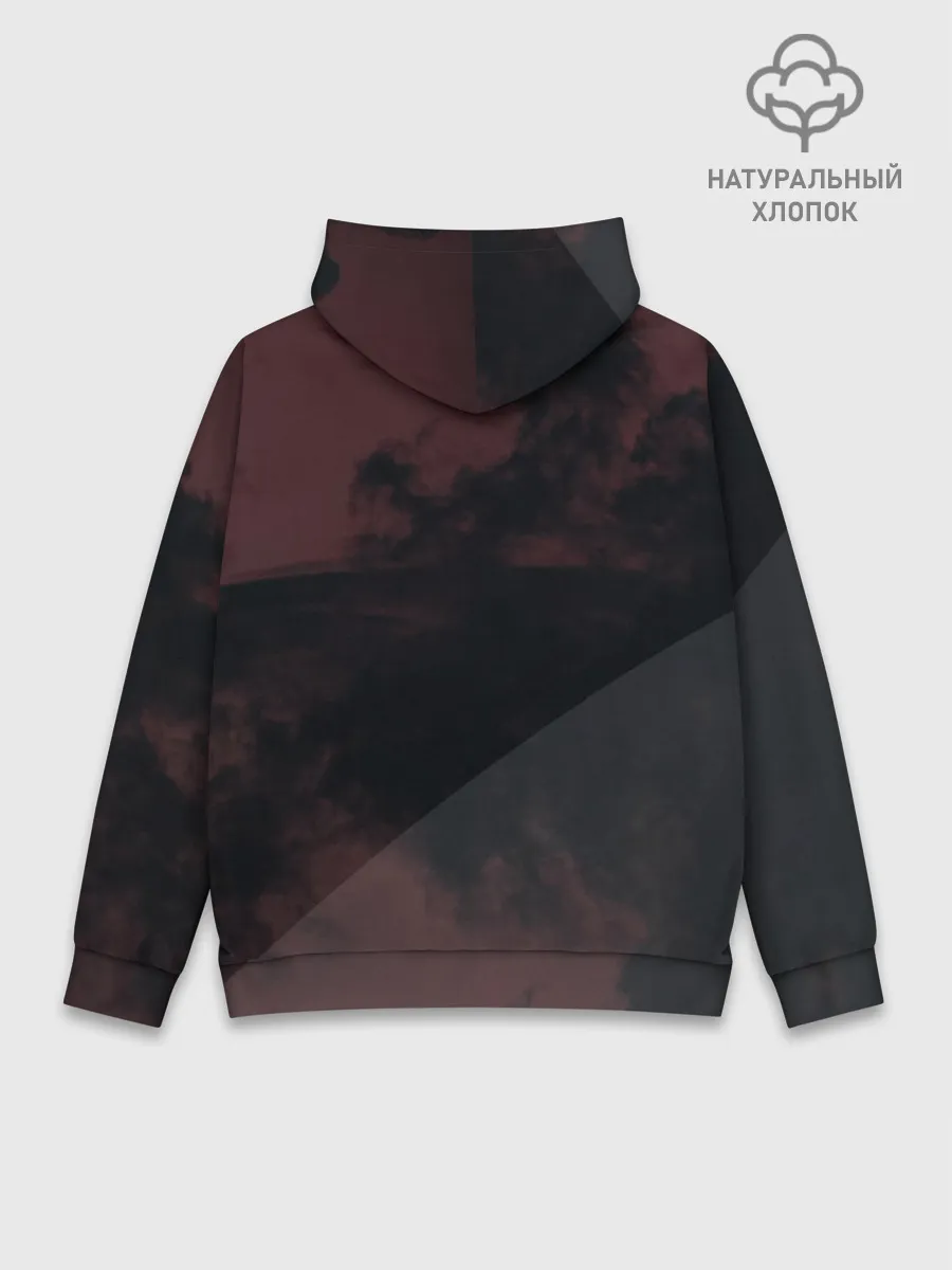 Худи мужской база хлопок / Moscow | Москва не Россия