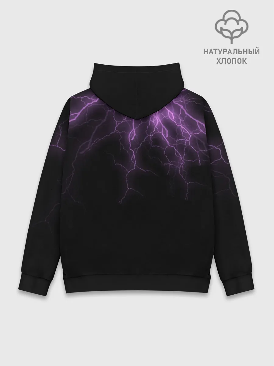 Худи мужской база хлопок / Разряд Молнии