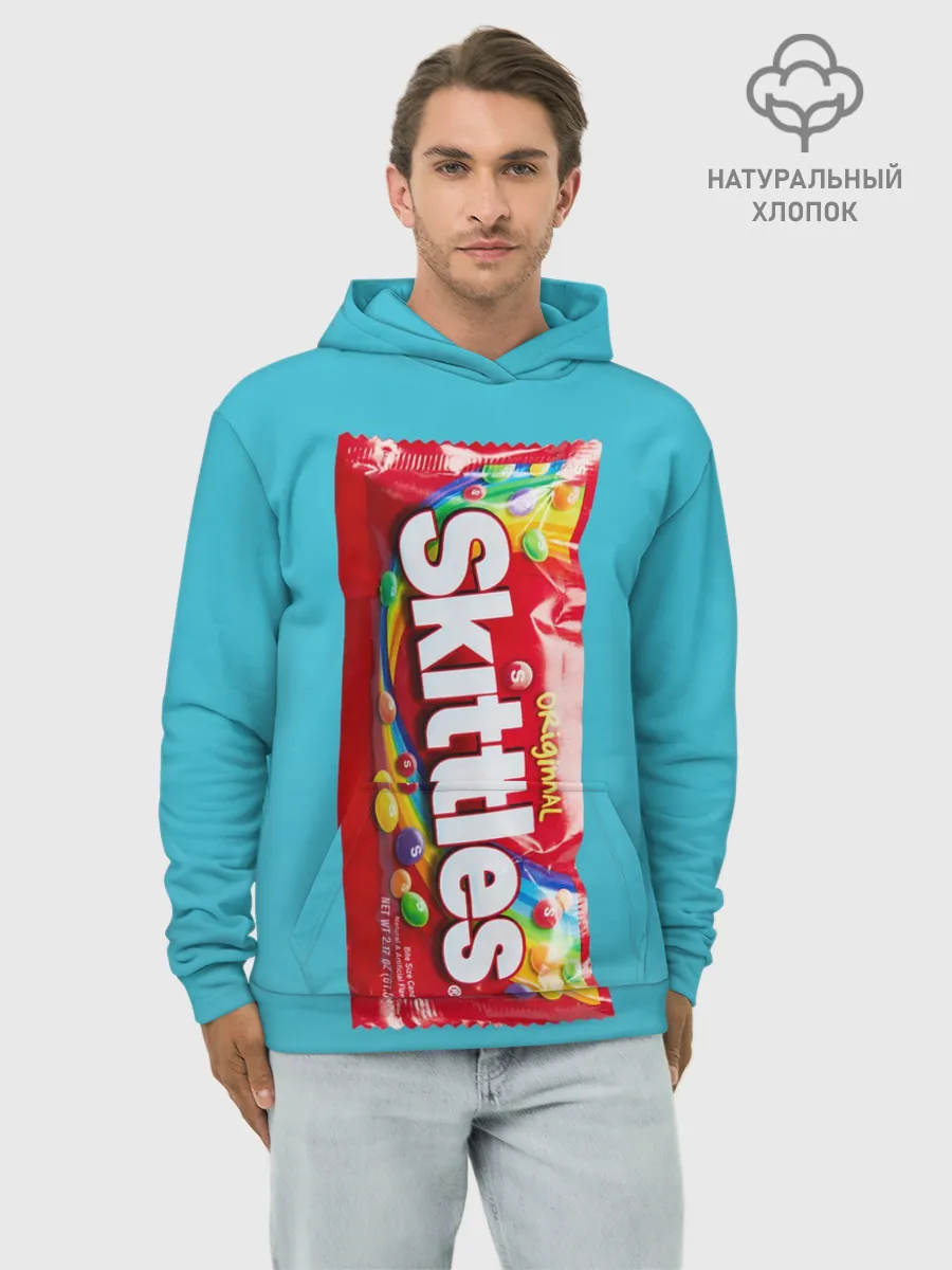 Худи мужской база хлопок / Skittles original