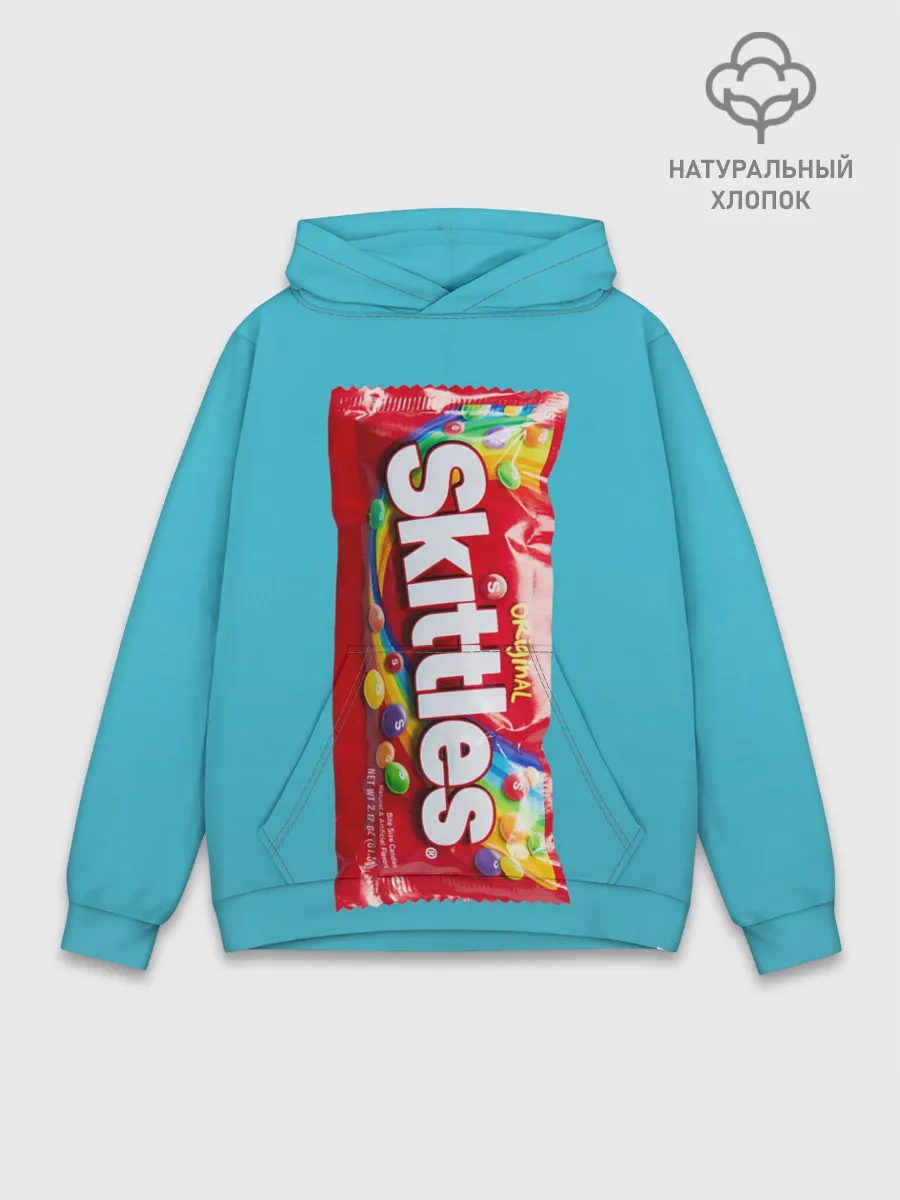 Худи мужской база хлопок / Skittles original