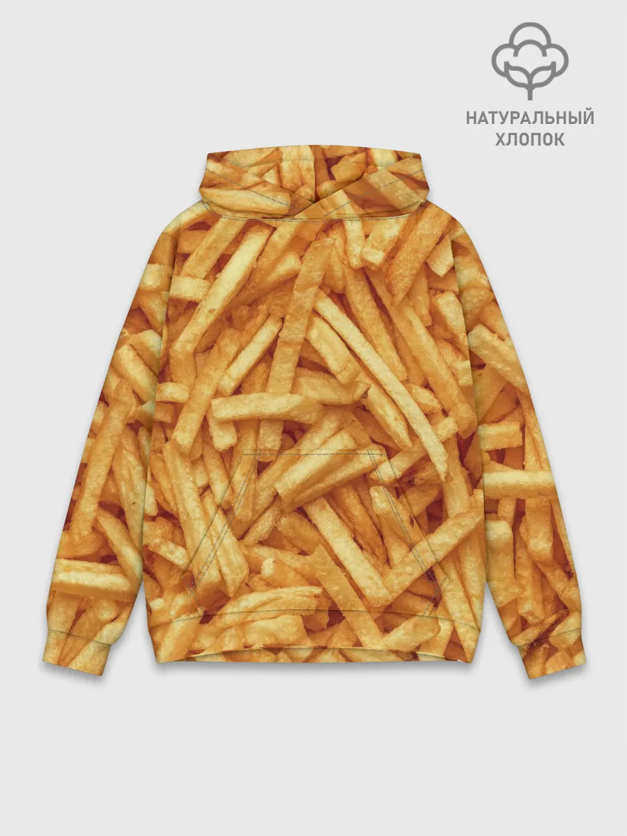 Худи мужской база хлопок / Картошечка ФРИ