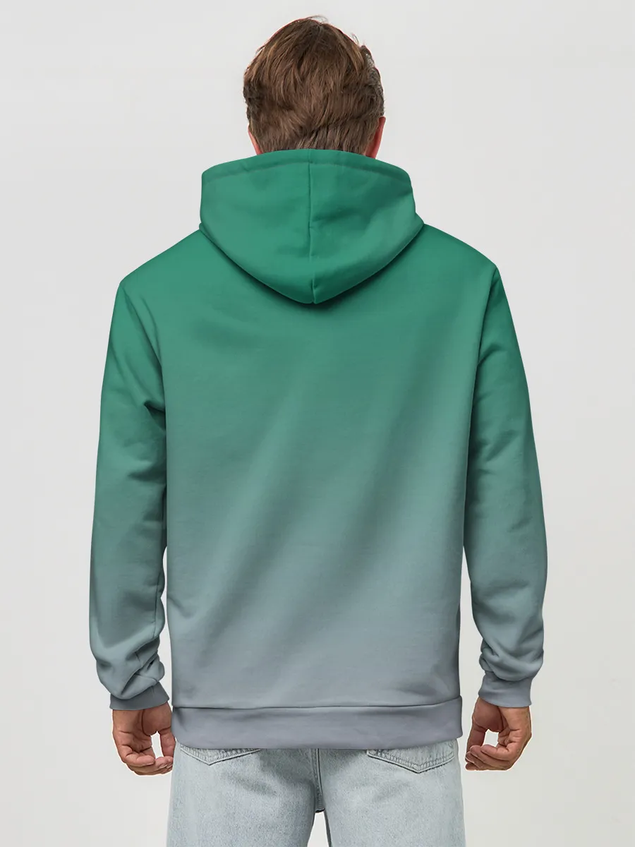 Худи мужской база хлопок / официантка горшок золота