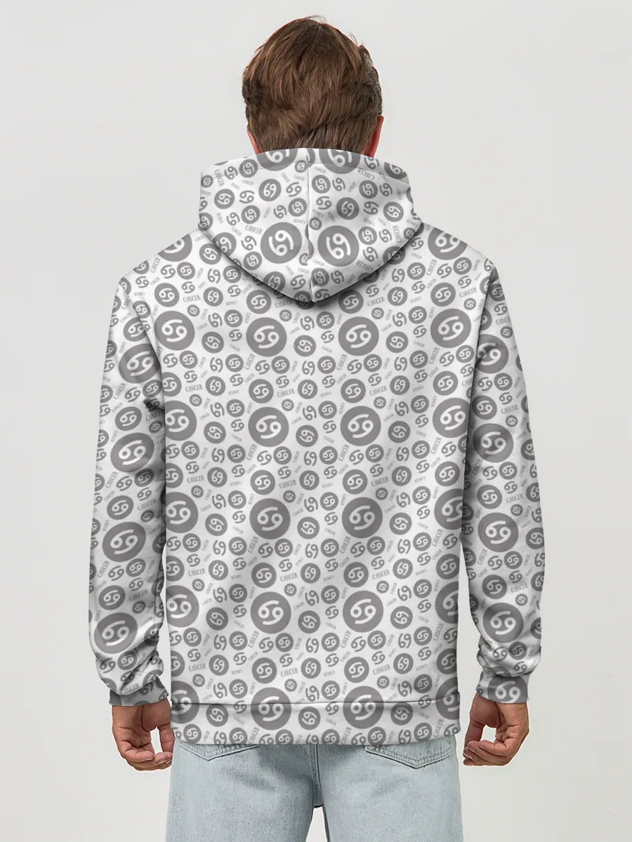 Худи мужской база хлопок / Рак