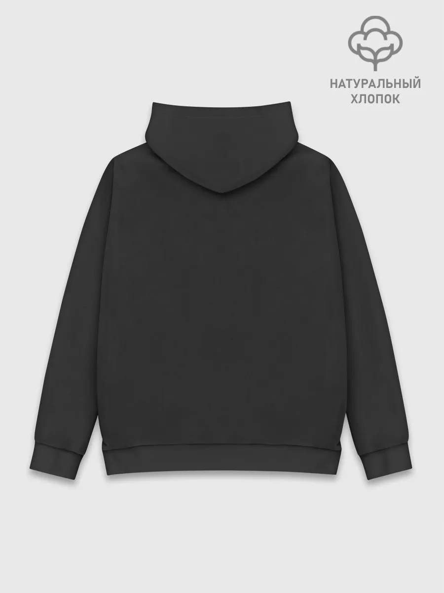 Худи мужской база хлопок / Музыкальные ноты