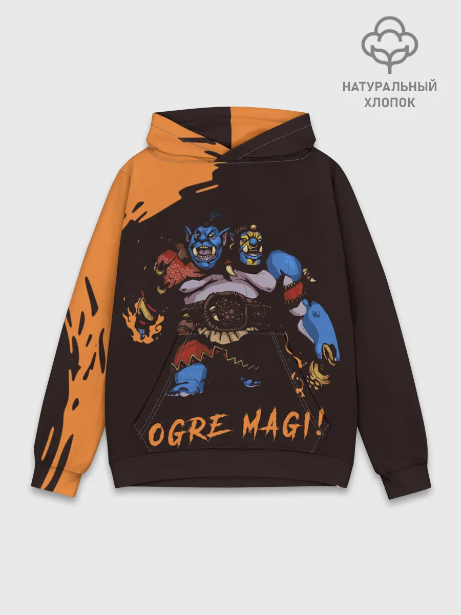 Худи мужской база хлопок / Огр | Dota 2