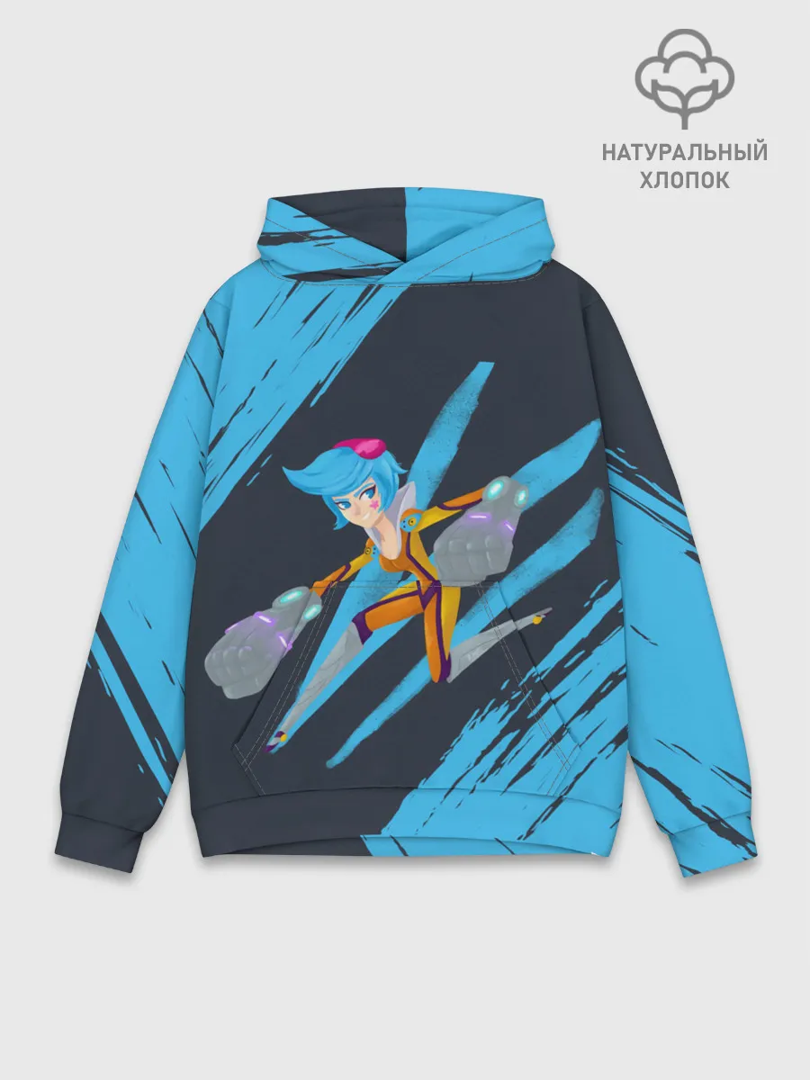 Худи мужской база хлопок / Art | LOL