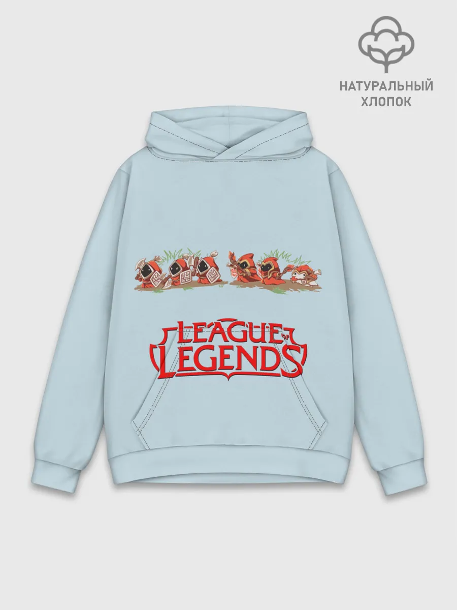 Худи мужской база хлопок / Крипы | LOL