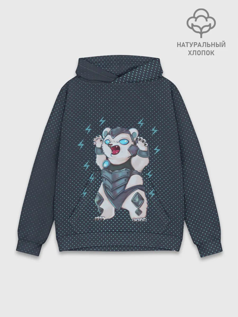 Худи мужской база хлопок / Волибир | LOL