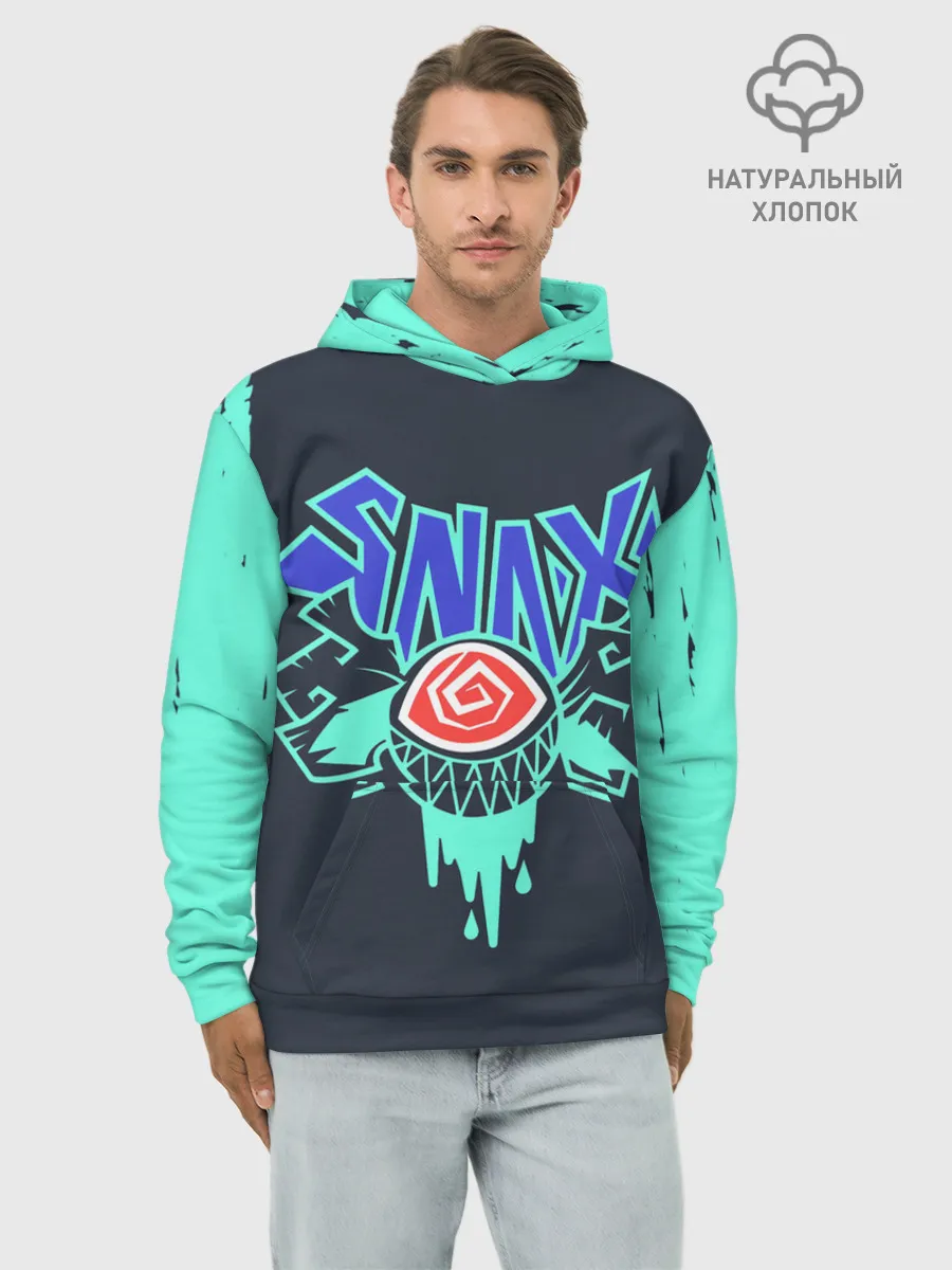 Худи мужской база хлопок / Снакс | LOL