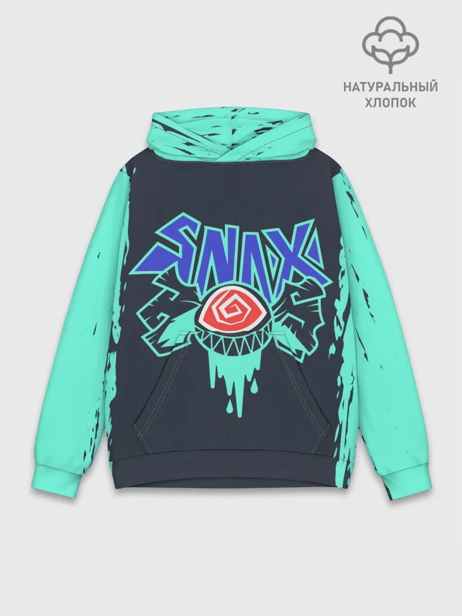 Худи мужской база хлопок / Снакс | LOL