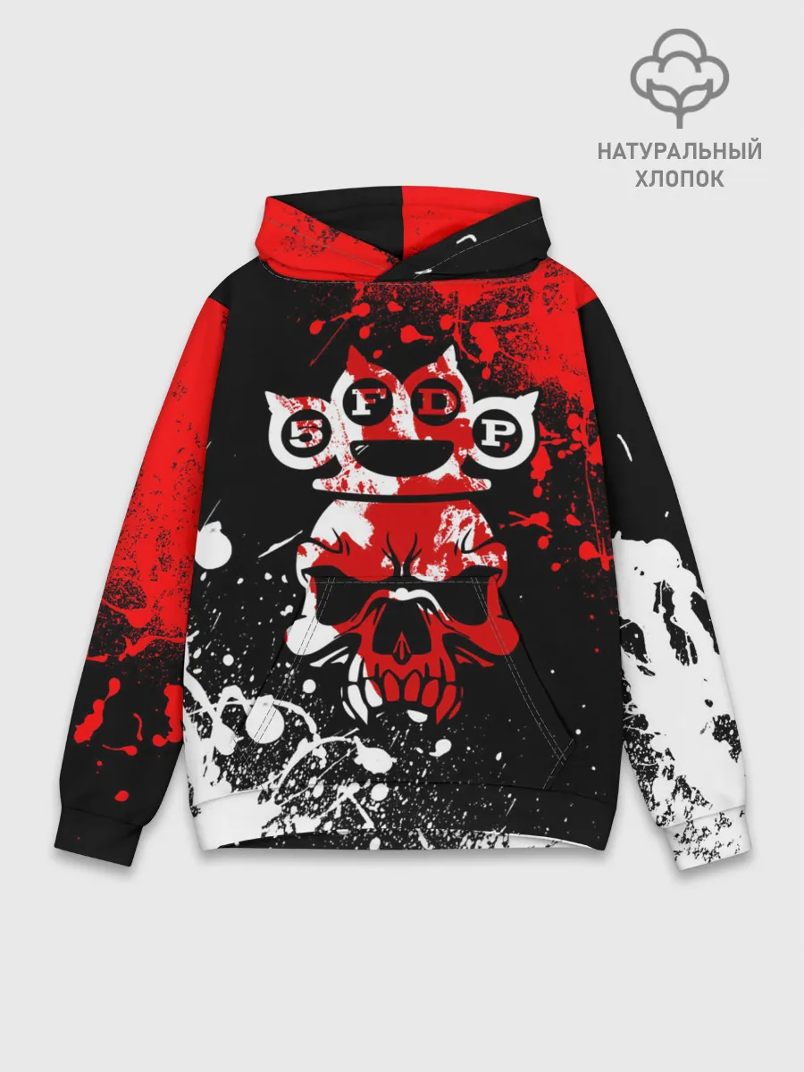 Худи мужской база хлопок / Five Finger Death Punch [8]