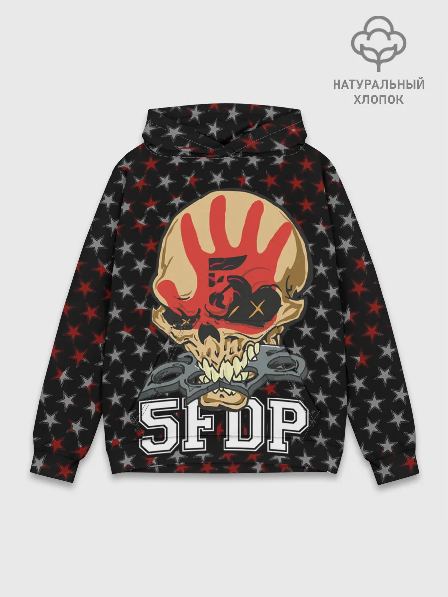 Худи мужской база хлопок / Five Finger Death Punch [3]