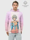 Худи мужской база хлопок / Rei Ayanami