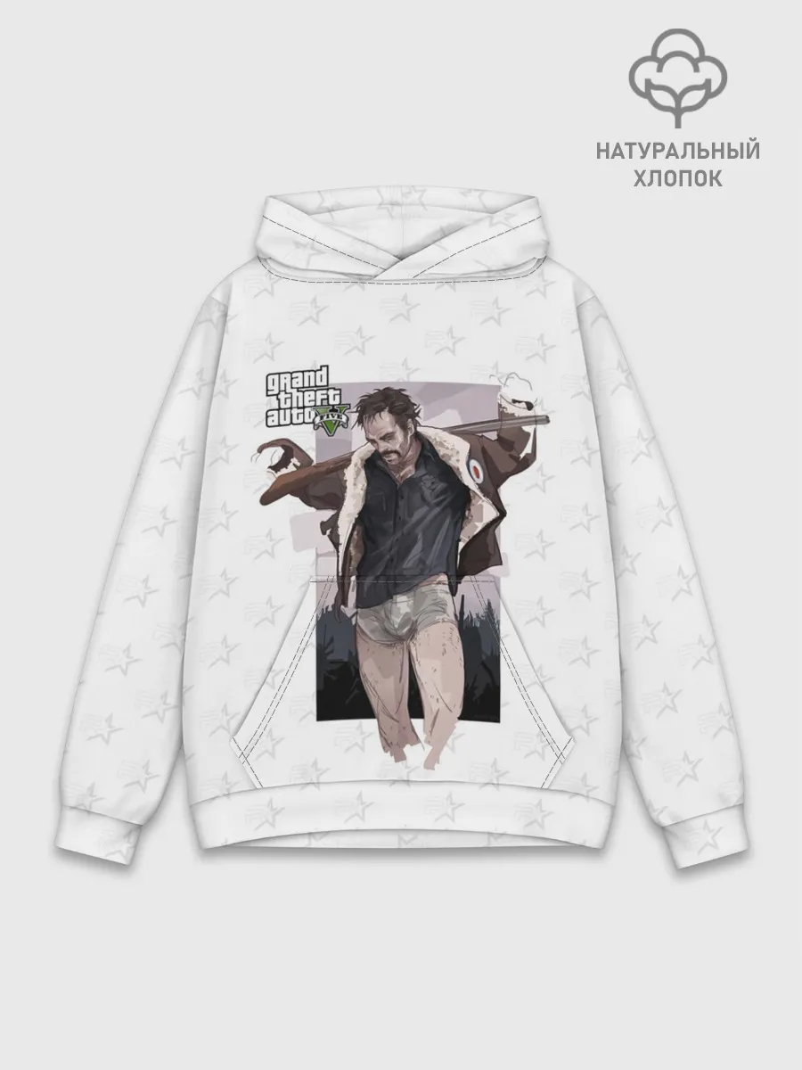 Худи мужской база хлопок / Тревор Филипс ГТА5