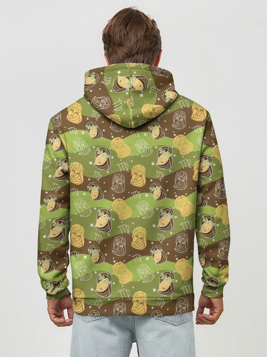 Худи мужской база хлопок / Дева