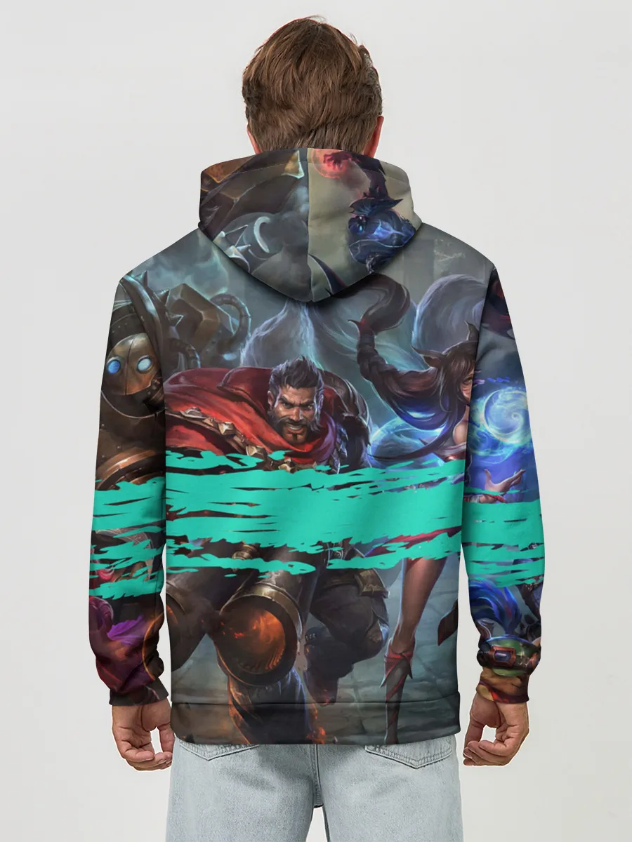 Худи мужской база хлопок / Персонажи | LOL