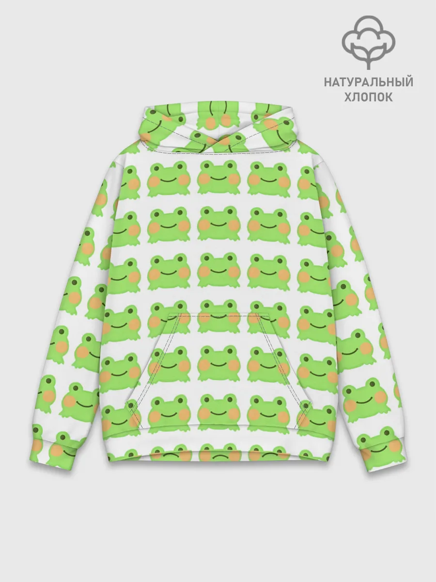 Худи мужской база хлопок / лягушка
