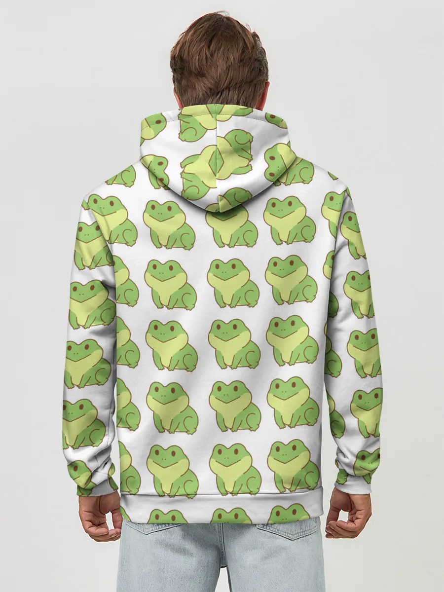 Худи мужской база хлопок / лягушки