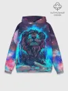 Худи мужской база хлопок / Galaxy Lion