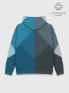 Худи мужской база хлопок / Геометрия