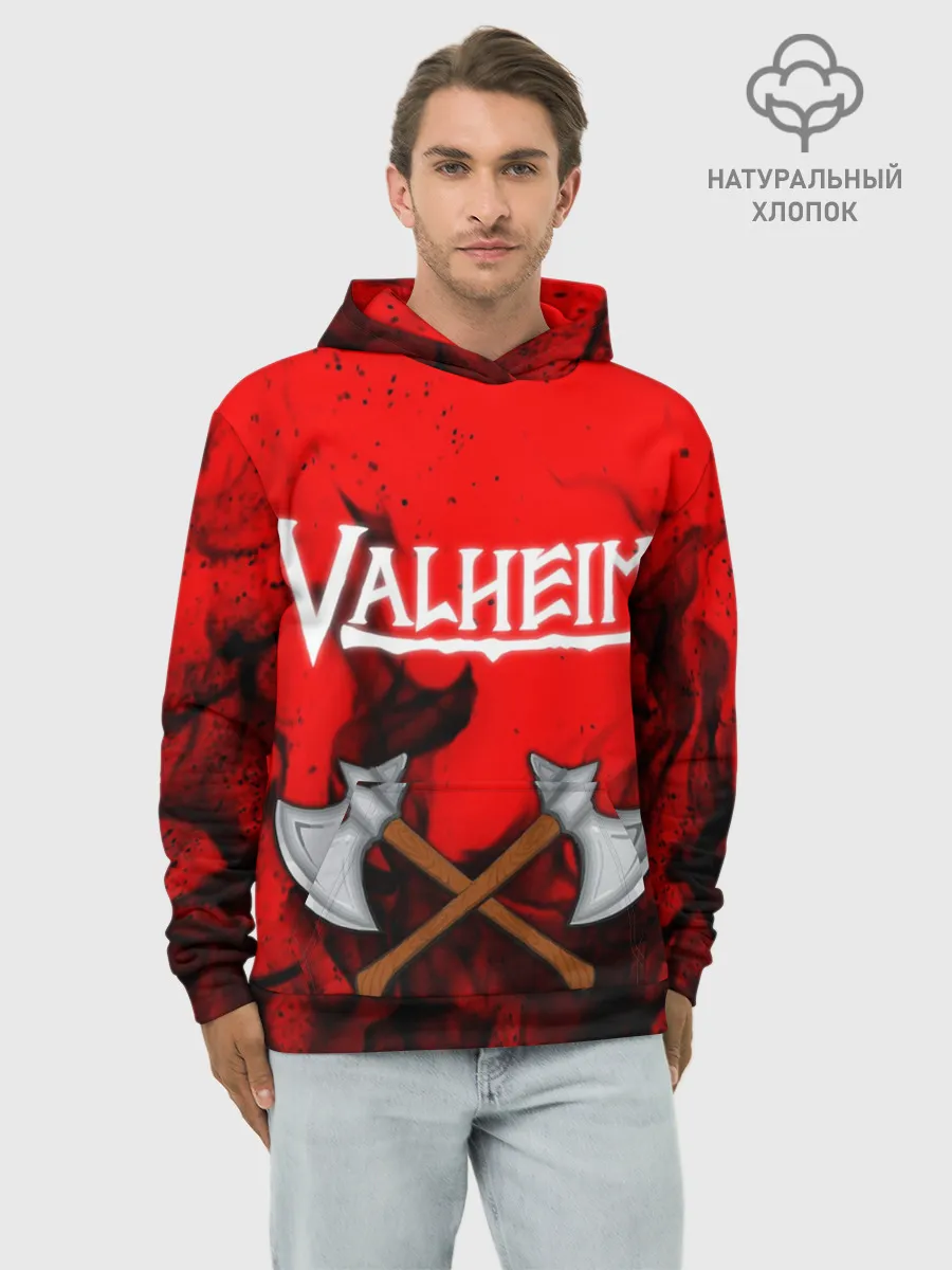 Худи мужской база хлопок / VALHEIM