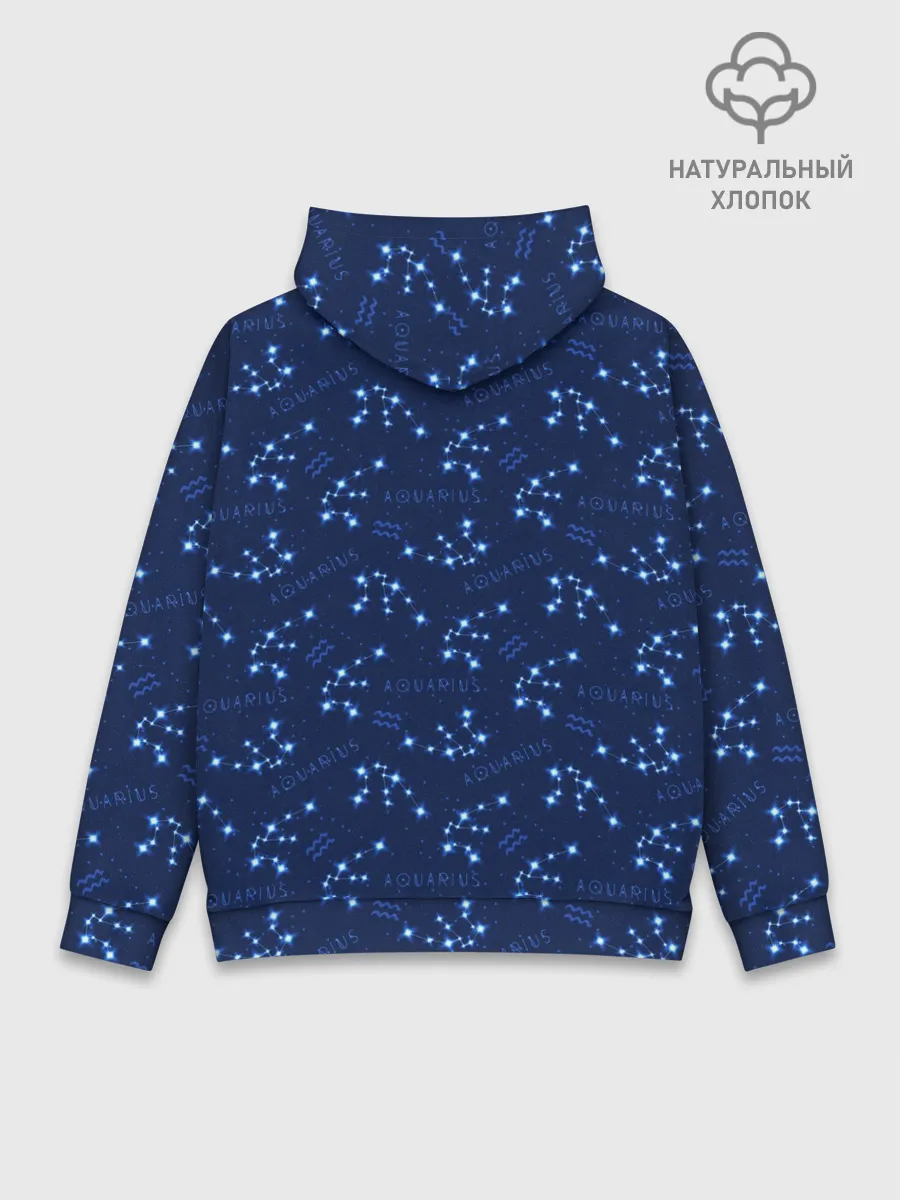 Худи мужской база хлопок / Водолей