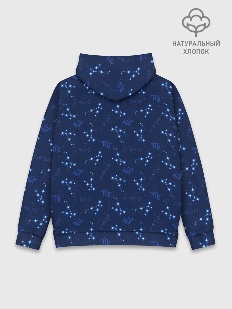 Худи мужской база хлопок / Дева