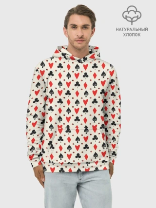 Худи мужской база хлопок / Масти