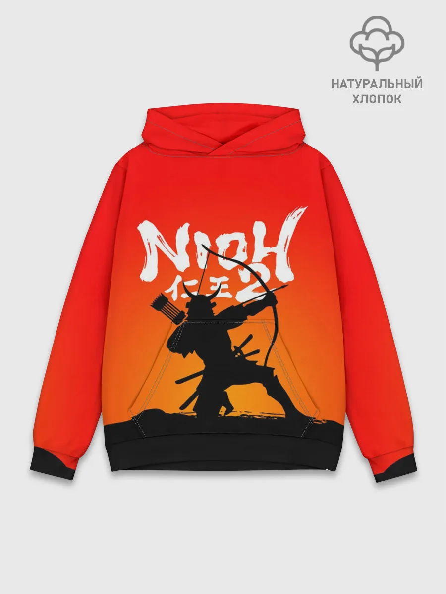 Худи мужской база хлопок / NIOH 2