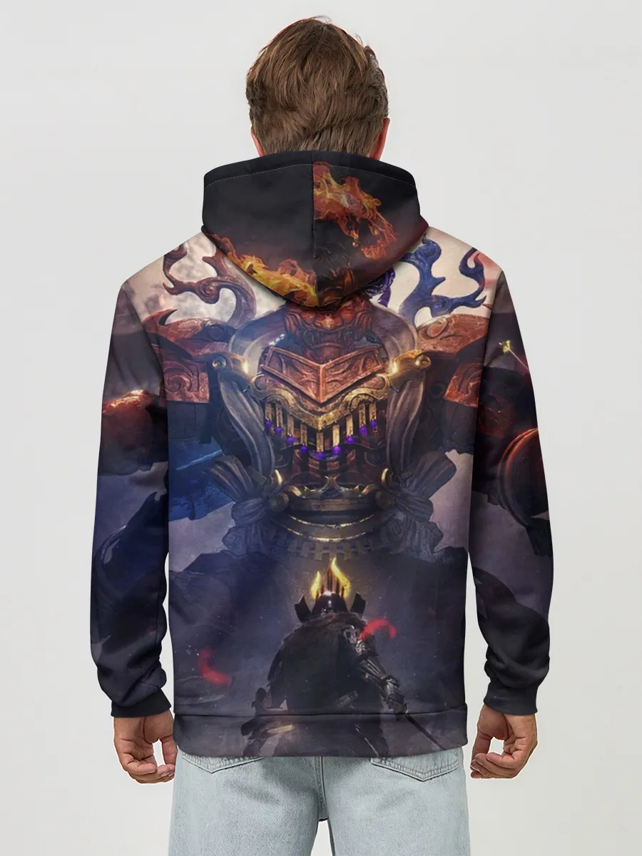 Худи мужской база хлопок / NIOH 2