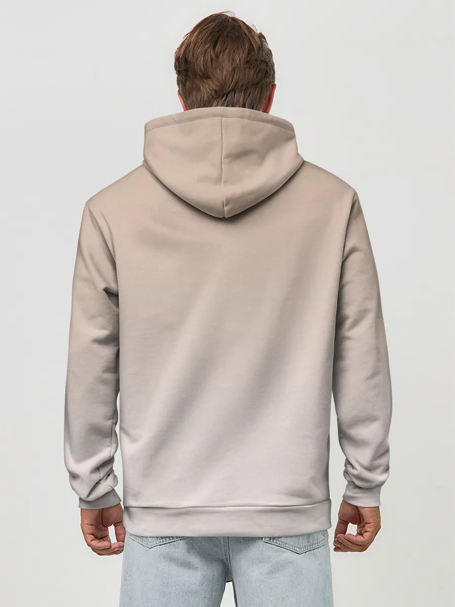 Худи мужской база хлопок / собака в очках