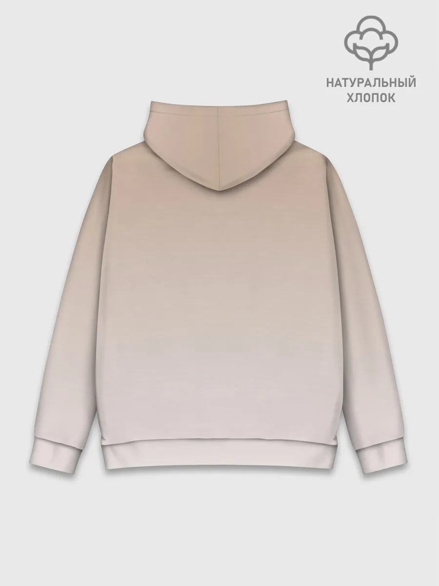 Худи мужской база хлопок / собака в очках