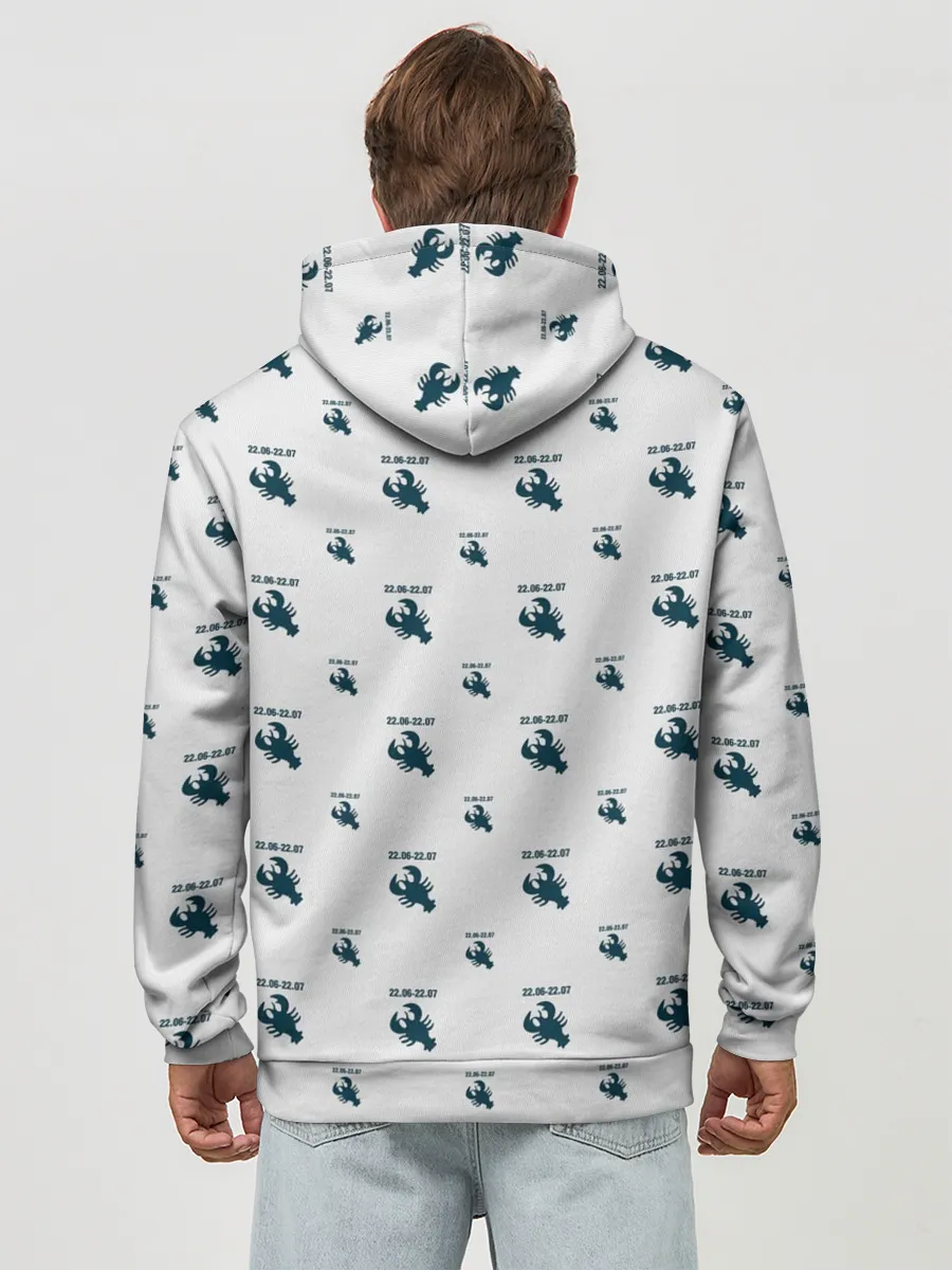 Худи мужской база хлопок / Рак