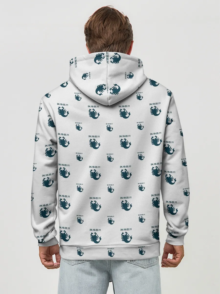 Худи мужской база хлопок / Скорпион